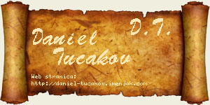 Daniel Tucakov vizit kartica